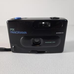 Ansco Pix 35 Panorama Focus Free 35mm Film Point & Shoot Camera